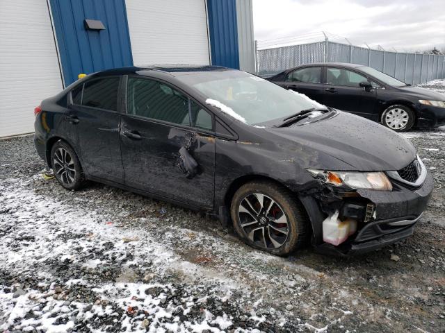 2HGFB2F5XFH025190 - 2015 HONDA CIVIC LX BLACK photo 4