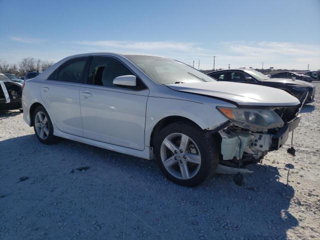 4T1BF1FK7CU578546 - 2012 TOYOTA CAMRY BASE WHITE photo 4