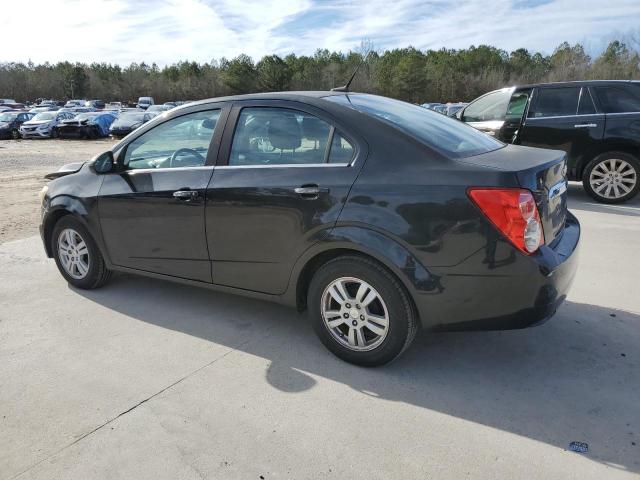 1G1JC5SH2E4173524 - 2014 CHEVROLET SONIC LT BLACK photo 2