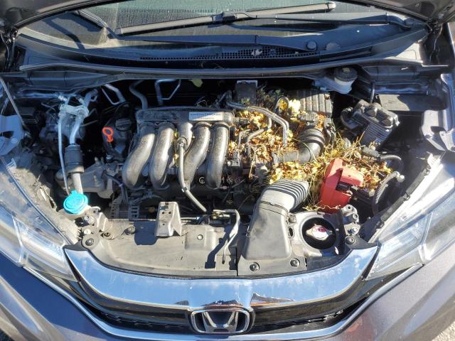 3HGGK5H43KM713442 - 2019 HONDA FIT LX GRAY photo 11