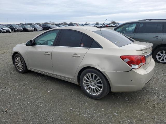 1G1PJ5SC4C7287721 - 2012 CHEVROLET CRUZE ECO BEIGE photo 2