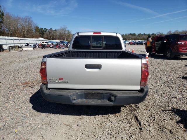 5TFTX4CN0CX016914 - 2012 TOYOTA TACOMA ACCESS CAB ვერცხლისფერი ფოტო 6