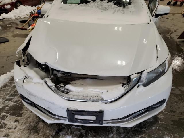 19XFB2F95EE049506 - 2014 HONDA CIVIC EXL თეთრი ფოტო 11
