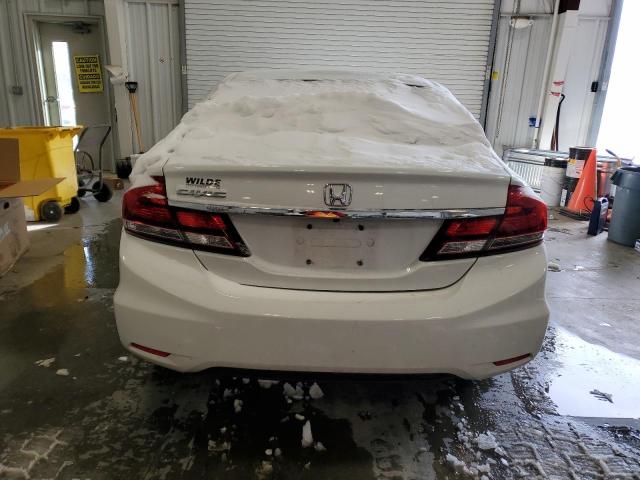 19XFB2F95EE049506 - 2014 HONDA CIVIC EXL თეთრი ფოტო 6