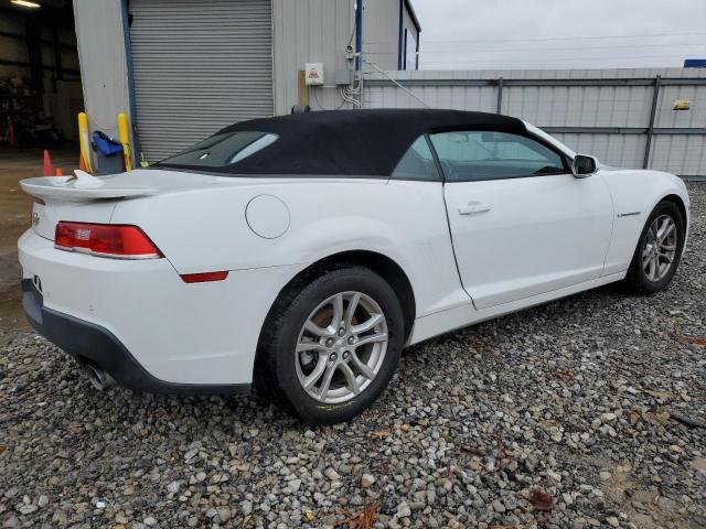 2G1FD3D30F9188465 - 2015 CHEVROLET CAMARO LT WHITE photo 3