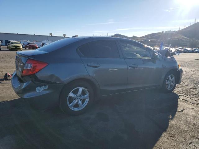 19XFB5F50CE002430 - 2012 HONDA CIVIC NATURAL GAS GRAY photo 3