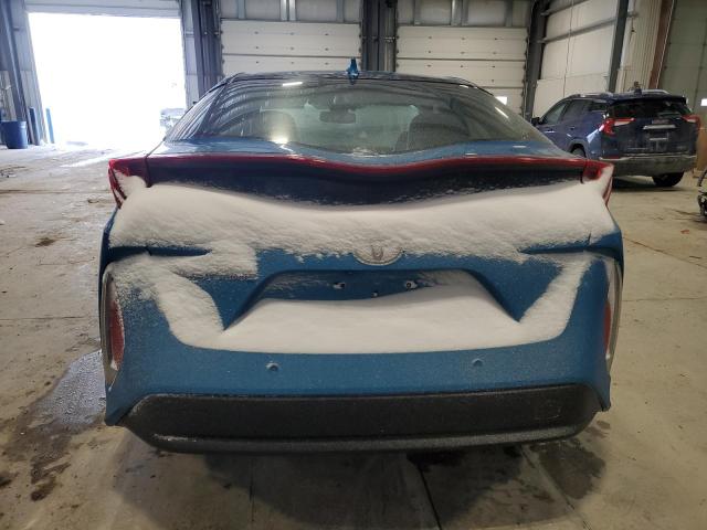 JTDKARFP8H3026127 - 2017 TOYOTA PRIUS PRIM 蓝色 照片 6