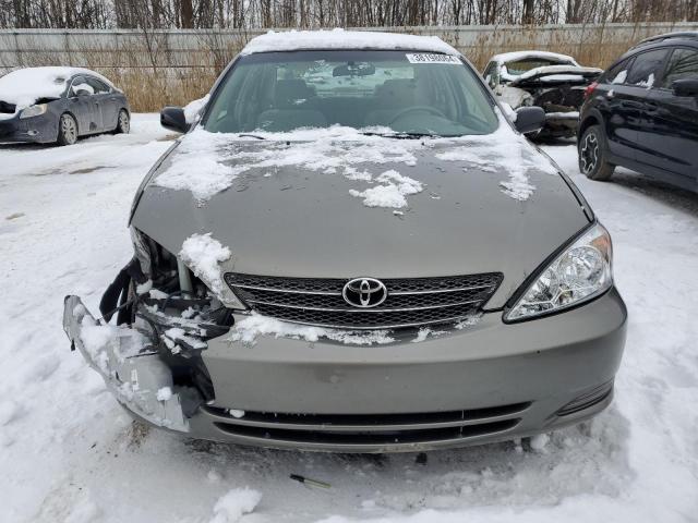 4T1BE32K93U662954 - 2003 TOYOTA CAMRY LE BROWN photo 5