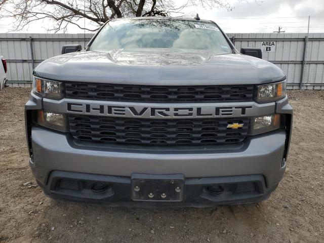 1GCRWBEK7LZ323537 - 2020 CHEVROLET SILVERADO C1500 CUSTOM GRAY photo 5