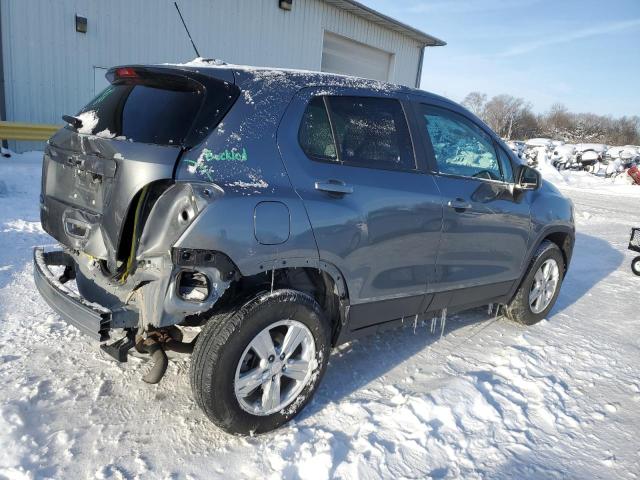 3GNCJNSBXLL216278 - 2020 CHEVROLET TRAX LS GRAY photo 3