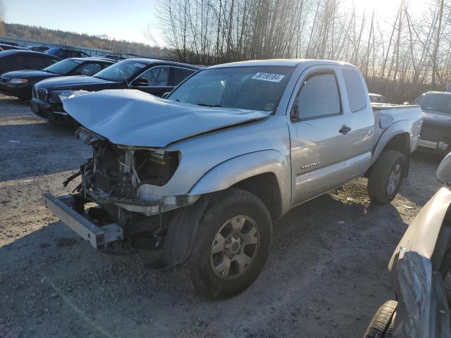 5TEUU4ENXAZ722790 - 2010 TOYOTA TACOMA ACCESS CAB SILVER photo 1