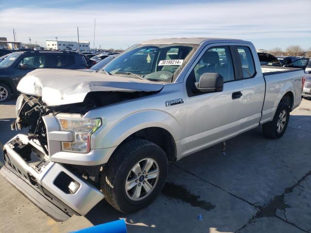 1FTFX1EF1FFA38822 - 2015 FORD F150 SUPER CAB SILVER photo 1