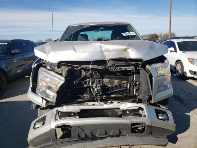 1FTFX1EF1FFA38822 - 2015 FORD F150 SUPER CAB SILVER photo 5