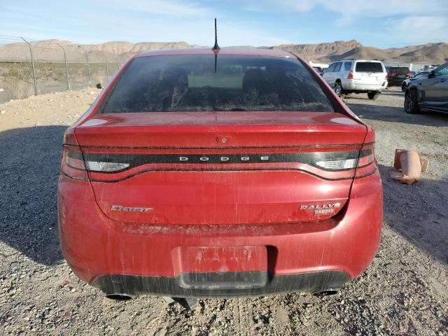 1C3CDFBH9DD220019 - 2013 DODGE DART SXT RED photo 6