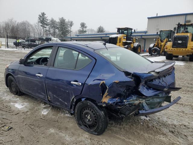 3N1CN7AP4KL800599 - 2019 NISSAN VERSA S BLUE photo 2