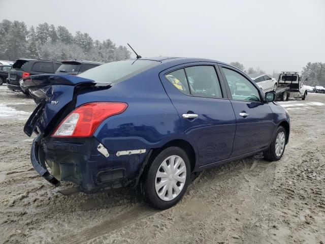 3N1CN7AP4KL800599 - 2019 NISSAN VERSA S BLUE photo 3