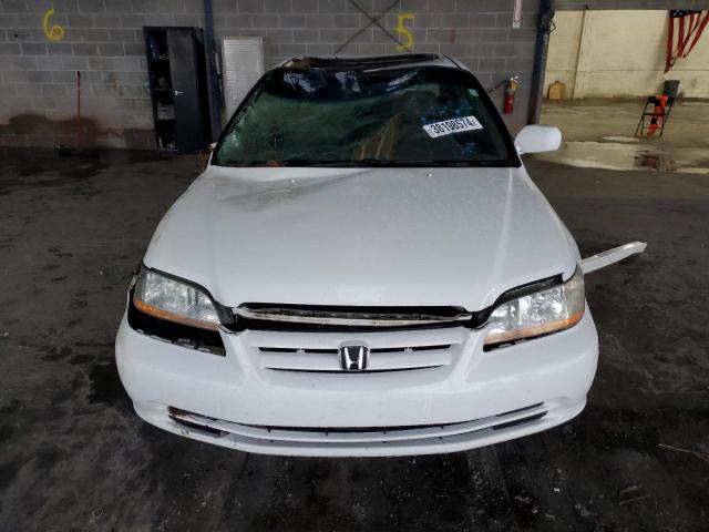 1HGCG16582A023526 - 2002 HONDA ACCORD EX WHITE photo 5