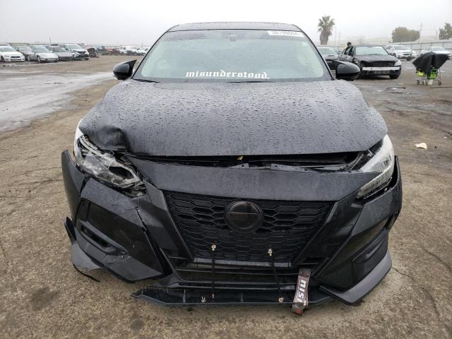 3N1AB8DV9MY279031 - 2021 NISSAN SENTRA SR BLACK photo 5