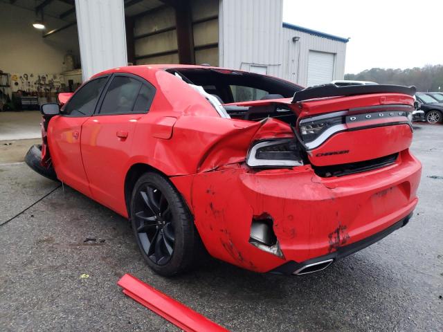 2C3CDXBG8JH272589 - 2018 DODGE CHARGER SXT RED photo 2