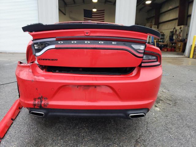 2C3CDXBG8JH272589 - 2018 DODGE CHARGER SXT RED photo 6