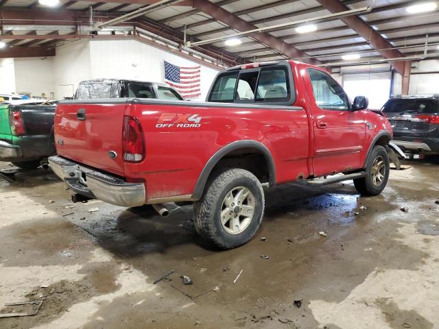 2FTRF18LX2CA31553 - 2002 FORD F150 RED photo 3