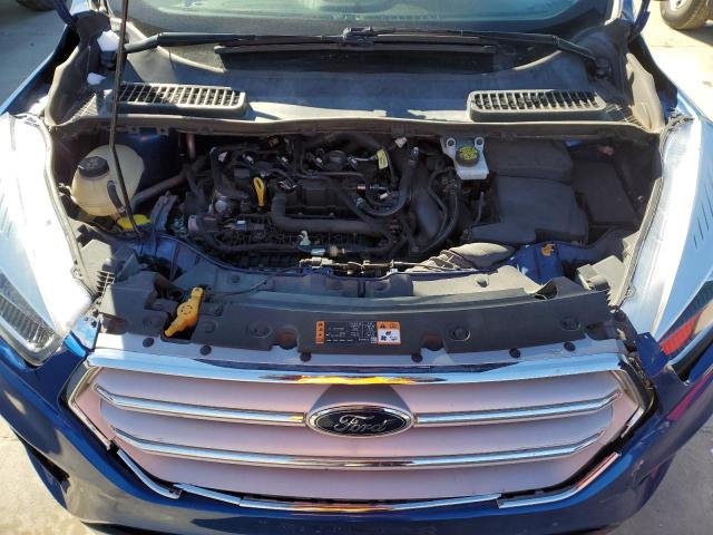 1FMCU0HDXKUC25221 - 2019 FORD ESCAPE SEL BLUE photo 11