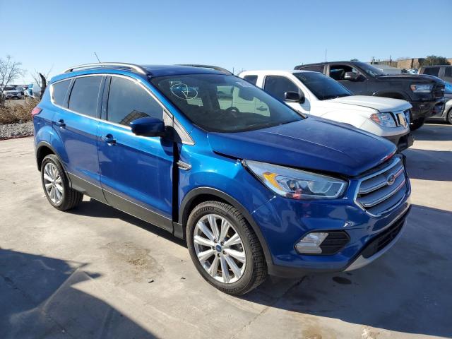 1FMCU0HDXKUC25221 - 2019 FORD ESCAPE SEL BLUE photo 4