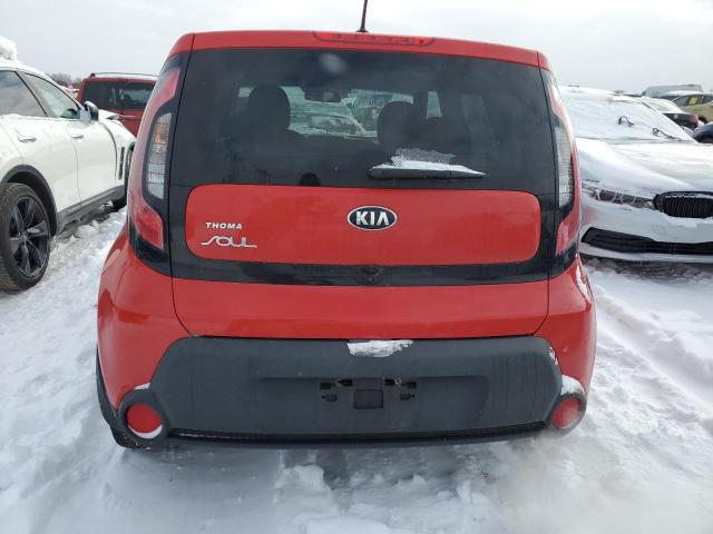 KNDJP3A54F7756443 - 2015 KIA SOUL + RED photo 6