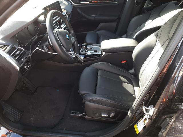 5UX43DP03N9L01983 - 2022 BMW X3 SDRIVE30I GRAY photo 7