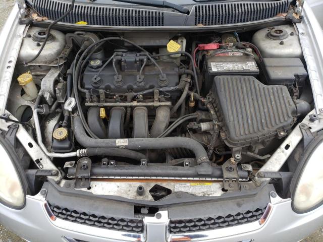 1B3ES56C05D118243 - 2005 DODGE NEON SXT SILVER photo 11