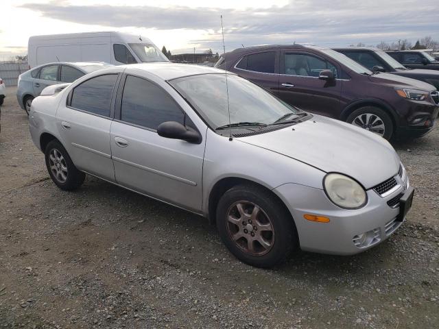 1B3ES56C05D118243 - 2005 DODGE NEON SXT SILVER photo 4