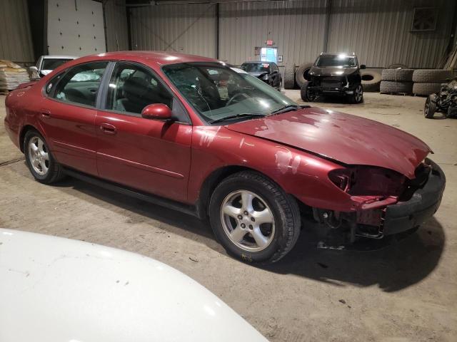 1FAFP53263A185952 - 2003 FORD TAURUS SE RED photo 4