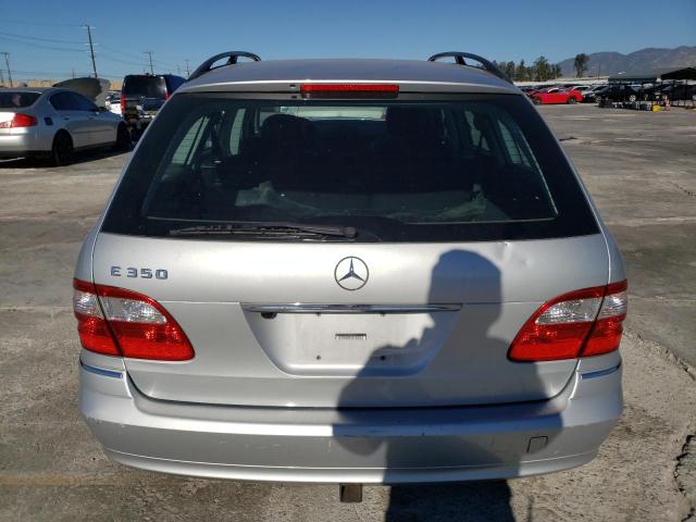 WDBUH56J96A938250 - 2006 MERCEDES-BENZ E 350 WAGON SILVER photo 6