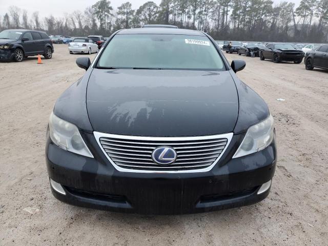 JTHDU46F285001253 - 2008 LEXUS LS 600HL BLACK photo 5