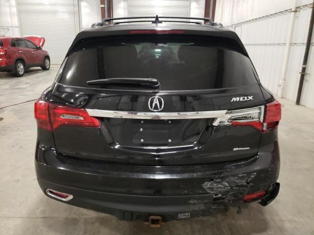 5FRYD4H98GB033310 - 2016 ACURA MDX ADVANCE BLACK photo 6