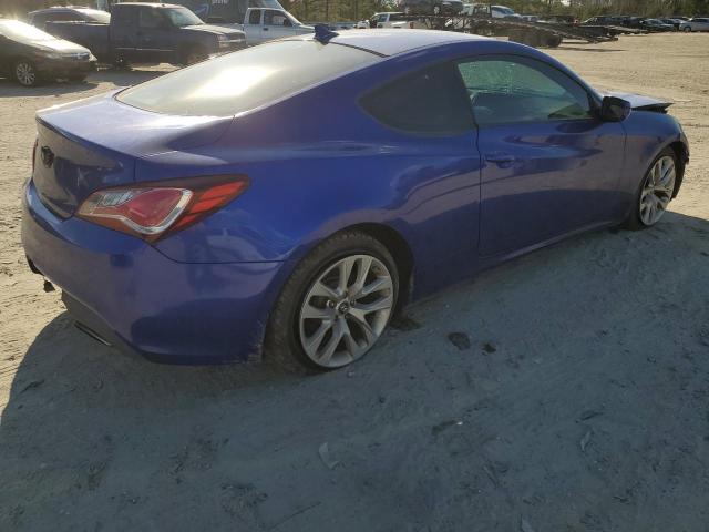 KMHHT6KD4DU083472 - 2013 HYUNDAI GENESIS CO 2.0T BLUE photo 3