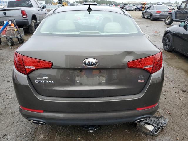 5XXGM4A75DG242602 - 2013 KIA OPTIMA LX GRAY photo 6