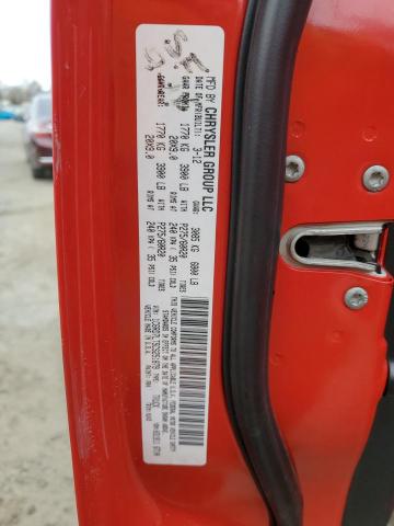 1C6RD7LT5CS251879 - 2012 DODGE RAM 1500 SLT RED photo 13