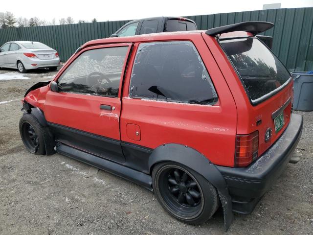 KNJPT05HXP6109879 - 1993 FORD FESTIVA L RED photo 2