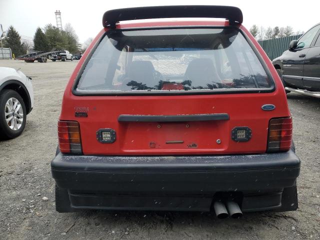 KNJPT05HXP6109879 - 1993 FORD FESTIVA L RED photo 6