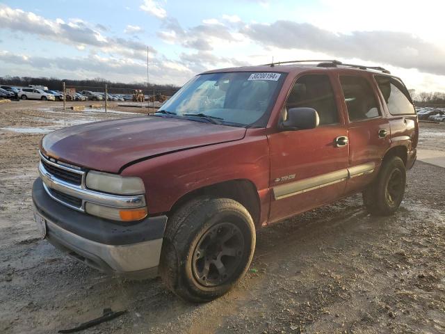 1GNEC13Z02R177604 - 2002 CHEVROLET TAHOE C1500 MAROON photo 1