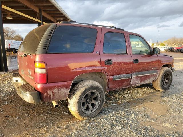 1GNEC13Z02R177604 - 2002 CHEVROLET TAHOE C1500 MAROON photo 3