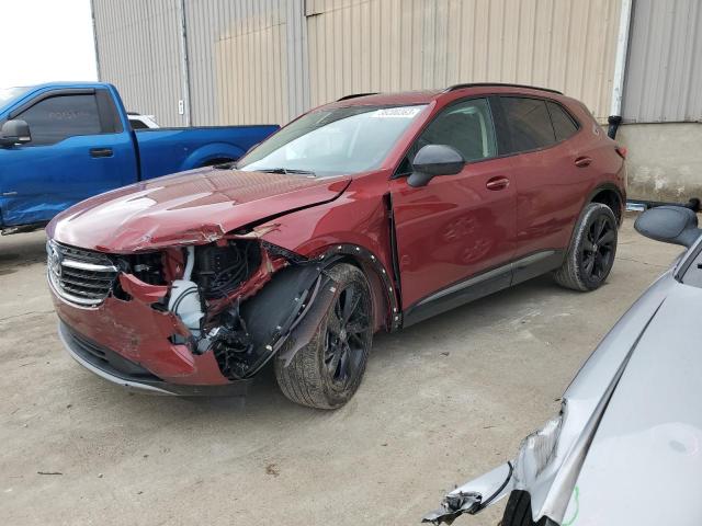 LRBFZNR44ND161047 - 2022 BUICK ENVISION ESSENCE Բորդո լուսանկար 1