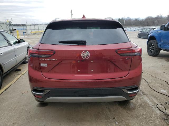 LRBFZNR44ND161047 - 2022 BUICK ENVISION ESSENCE Բորդո լուսանկար 6