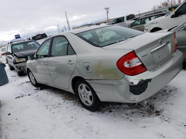 4T1BF32K73U565331 - 2003 TOYOTA CAMRY LE SILVER photo 2