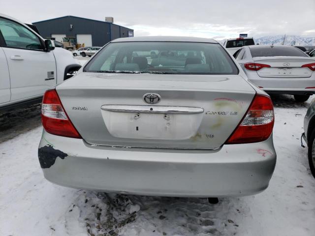 4T1BF32K73U565331 - 2003 TOYOTA CAMRY LE SILVER photo 6