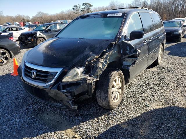 5FNRL38789B027530 - 2009 HONDA ODYSSEY EXL BLACK photo 1