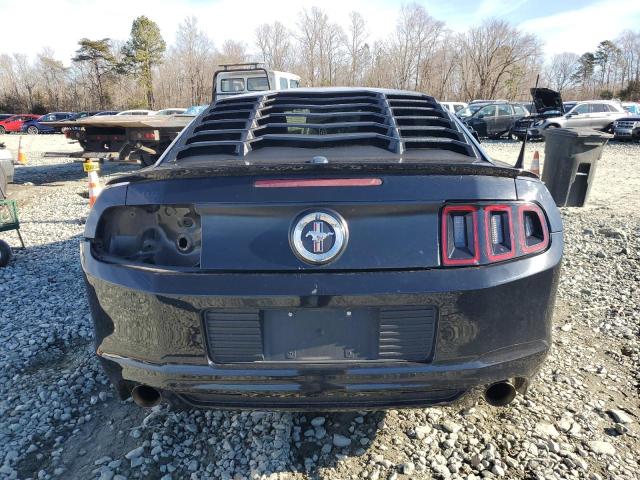 1ZVBP8AM1E5256353 - 2014 FORD MUSTANG BLACK photo 6