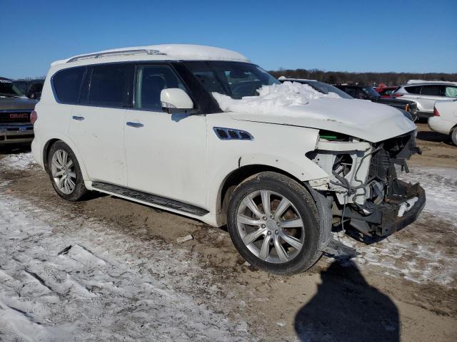 JN8AZ2NE8B9006061 - 2011 INFINITI QX56 WHITE photo 4