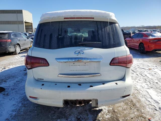 JN8AZ2NE8B9006061 - 2011 INFINITI QX56 WHITE photo 6